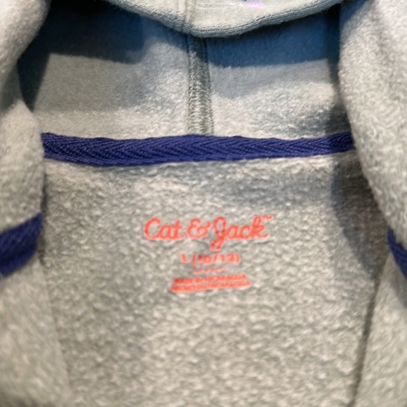 Girls hooded sweatshirt size 10/12 (L) - Picture 4 of 5